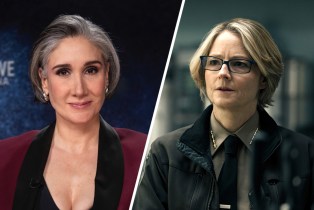 Slanted side-by-side of Issa Lopez and Jodie Foster