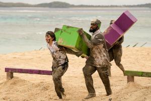 Survivor 46 contestants in challenge